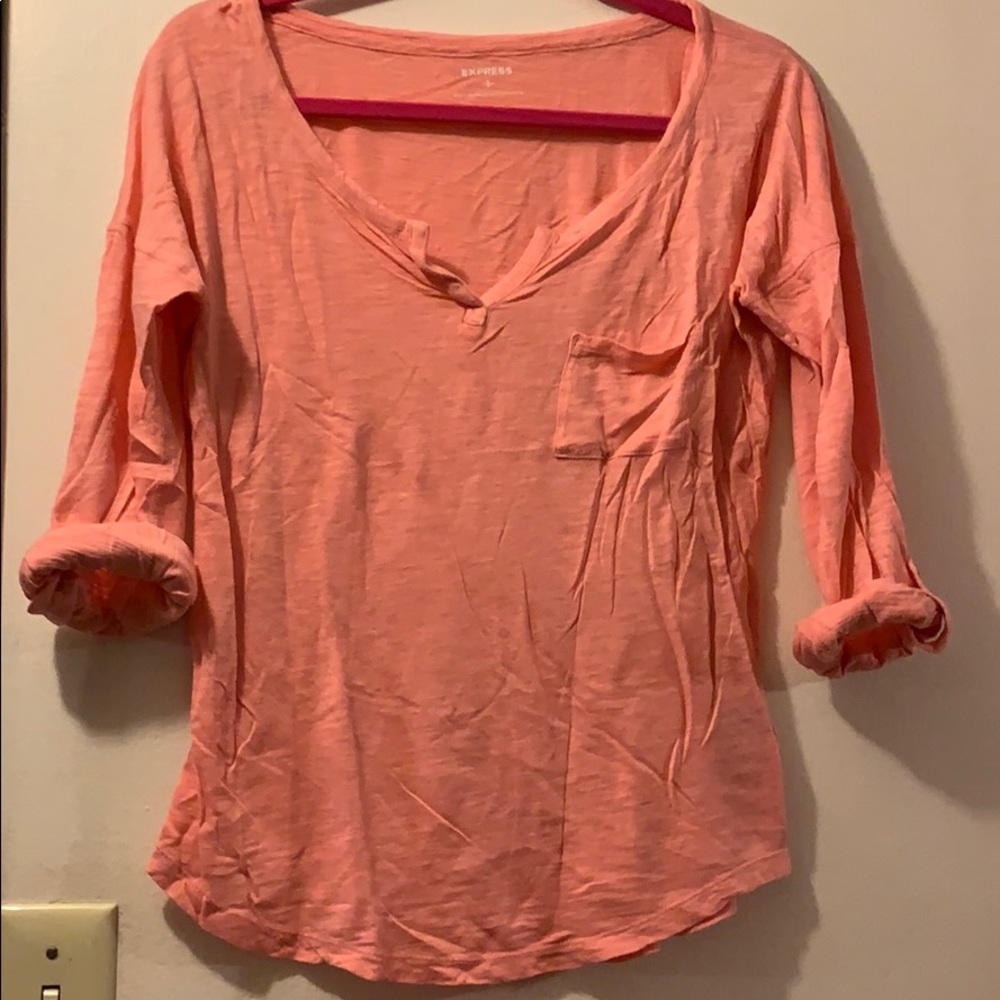 Express quarter sleeve shirt
